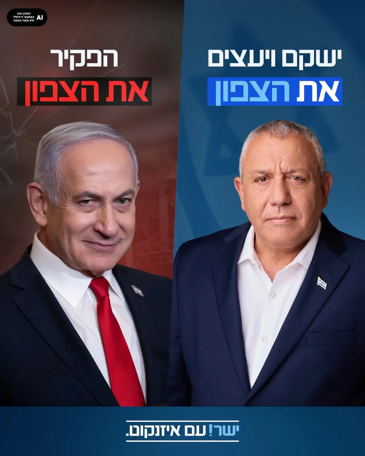 Blocul lui Netanyahu preia avansul în Israel, dar nicio tabără nu deține majoritatea în Knesset